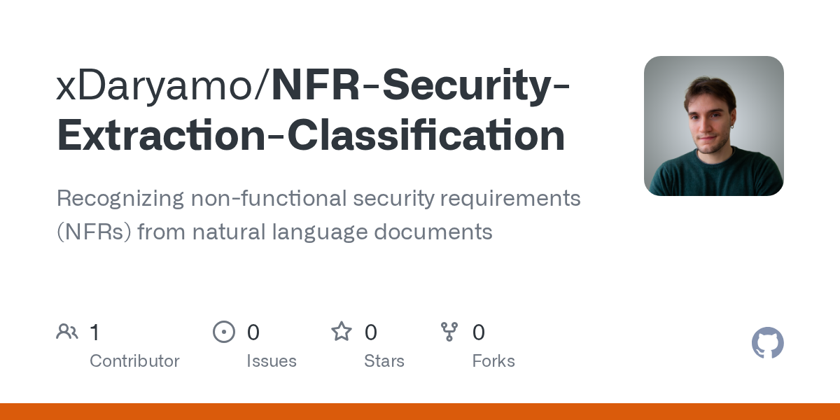NFR Security Extraction